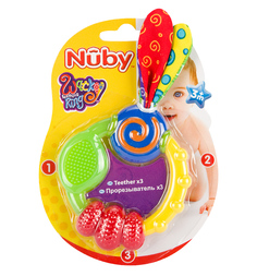Игрушка прорезыватель Nuby Зубное кольцо