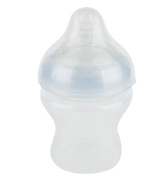 Бутылочка Nuby с диспенсером полипропилен с рождения, 150 мл, цвет: голубой