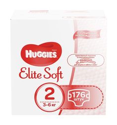 Подгузники Huggies Elite Soft (3-6 кг) шт.