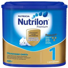 Молочная смесь Nutrilon Premium 1 PronutriPlus 0-6 месяцев, 400 г