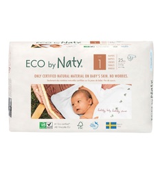 Подгузники Naty Детские (2-5 кг) 25 шт.