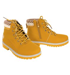 Ботинки Aowei, цвет: желтый