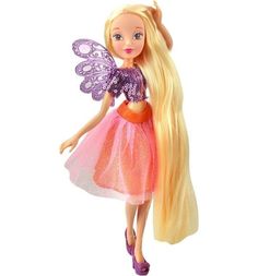 Кукла Winx Club Мерцающее облако Стелла 28 см