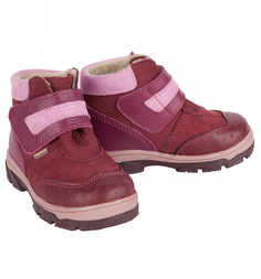 Ботинки Скороход, цвет: бордовый