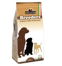 Сухой корм Meglium Sport Breeders для взрослых собак при высокой активности, мясное ассорти, 20кг