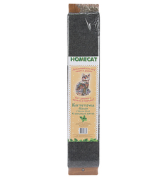 Когтеточка для кошек Homecat Малая, цвет: серый, 58*10см
