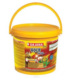 Корм сухой Dajana для прудовых/золотых рыбок Gold Gran, 5л/2.6кг