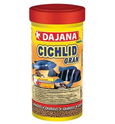 Корм сухой Dajana для цихлид Cichlid Gran, 100мл