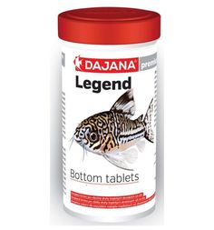 Корм сухой Dajana для рыб Legend Bottom Tablets, 250мл