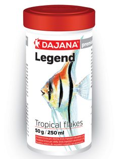 Корм сухой Dajana для тропических рыб Legend Tropical Flakes, 250мл