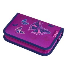 Пенал Herlitz Glitter Butterfly