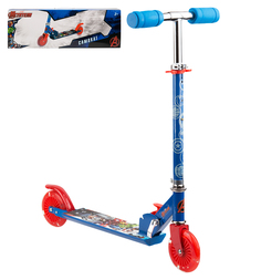 Самокат 1Toy Marvel Мстители, цвет: синий