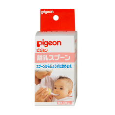 Бутылочка Pigeon с ложкой полипропилен с 3 мес, 120 мл, цвет: прозрачный