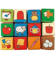 Мягкие кубики Ks Kids Обучайка