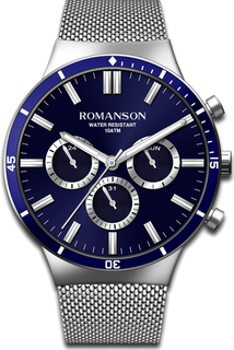 Мужские часы в коллекции Adel Мужские часы Romanson TM9A20FMW(BU)