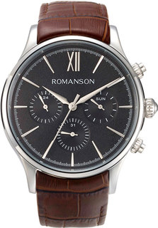 Мужские часы в коллекции Adel Мужские часы Romanson TL8A25FMW(BK)BN