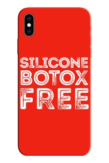 Красный дизайнерский чехол для iPhone Xs Max Mishraboo