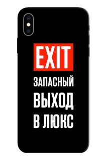 Черный силиконовый чехол для iPhone Mishraboo