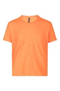 Оранжевая футболка с декором Giorgio Brato