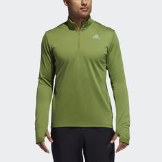 Лонгслив для бега Response Climawarm 1/4 Zip adidas Performance