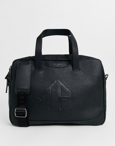 Черная сумка для ноутбука с логотипом Ted Baker Peng - Черный