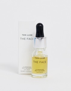 Капли для блестящего автозагара Tan Luxe The Face - Светлый/средний 10 мл - Бесцветный