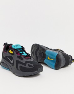 Черные кроссовки Nike Air Max 200 - Черный