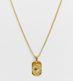 Позолоченное ожерелье с подвеской Рак Image Gang - Золотой