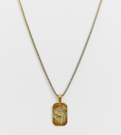Позолоченное ожерелье с подвеской Стрелец Image Gang - Золотой