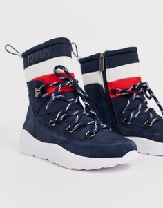 Зимние сапоги Tommy Jeans - Темно-синий