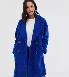 Двубортное пальто mByM - Синий