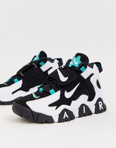 Черно-белые кроссовки Nike Barrage - Черный
