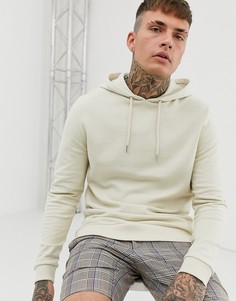 Худи бежевого цвета ASOS DESIGN - Бежевый