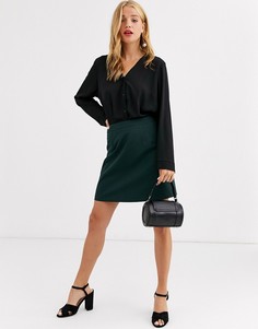Мини-юбка ASOS DESIGN - Зеленый