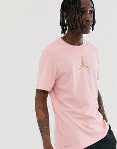 Розовая футболка Nike Jumpman - Розовый Jordan