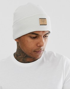 Кремовая шапка-бини с логотипом на нашивке Nike Jordan - Кремовый