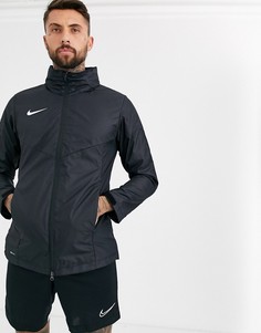 Черная куртка с капюшоном Nike Football academy - Черный