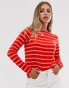 Футболка с длинным рукавом в полоску ASOS DESIGN - Мульти