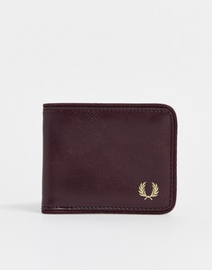 Классический бордовый бумажник Fred Perry - Красный