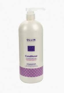 Кондиционер для волос Ollin SILK TOUCH для нарощенных волос OLLIN PROFESSIONAL с маслом белого винограда