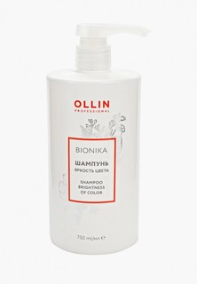 Шампунь Ollin BIONIKA для окрашенных волос OLLIN PROFESSIONAL яркость цвета 750 мл