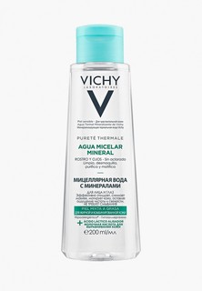 Мицеллярная вода Vichy с минералами PURETE THERMALE для жирной и комбинированной кожи, 200 мл