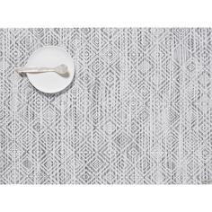Подстановочные салфетки CHILEWICH Салфетка подстановочная винил (36х48) White/Black 100435-003
