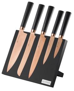 Наборы ножей Viners Titan Copper Набор из 5 ножей и подставки