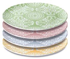 Тарелки Berghoff Essentials Набор 4пр декоррированных тарелок 30см