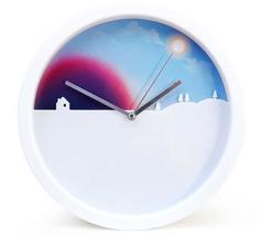 Suck UK Часы настенные Day and Night с цветным циферблатом