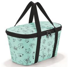 Сумки холодильники Reisenthel Термосумка детская Coolerbag XS cats and dogs mint