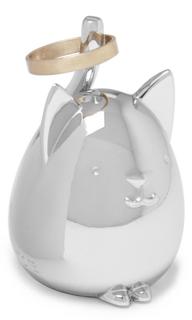 Хранение украшений Umbra SQUIGGY Подставка для колец кот хром