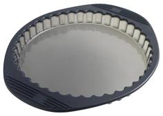 Силиконовые формы для выпечки MASTRAD Форма из силикона для торта, 28 см, цвет серый, в подарочной упаковке