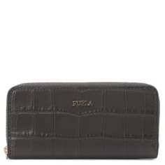 Ключница FURLA BABYLON KEYCASE L ZIP AROUND темно-серый